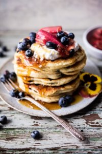 almond-blueberry-food-pancakes-Favim.com-4356943